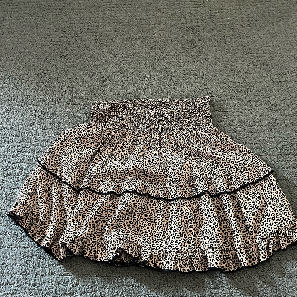 LA HEARTS CUTE CHEETAH SKIRT
